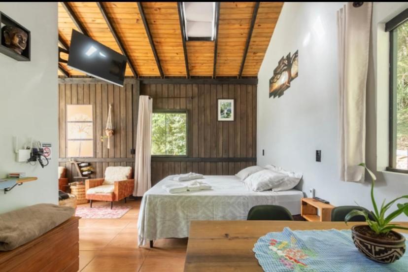 Cabana Sassafras Com Hidromassagem Alfredo Wagner Exterior photo