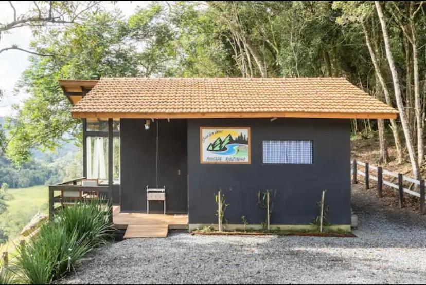 Cabana Sassafras Com Hidromassagem Alfredo Wagner Exterior photo